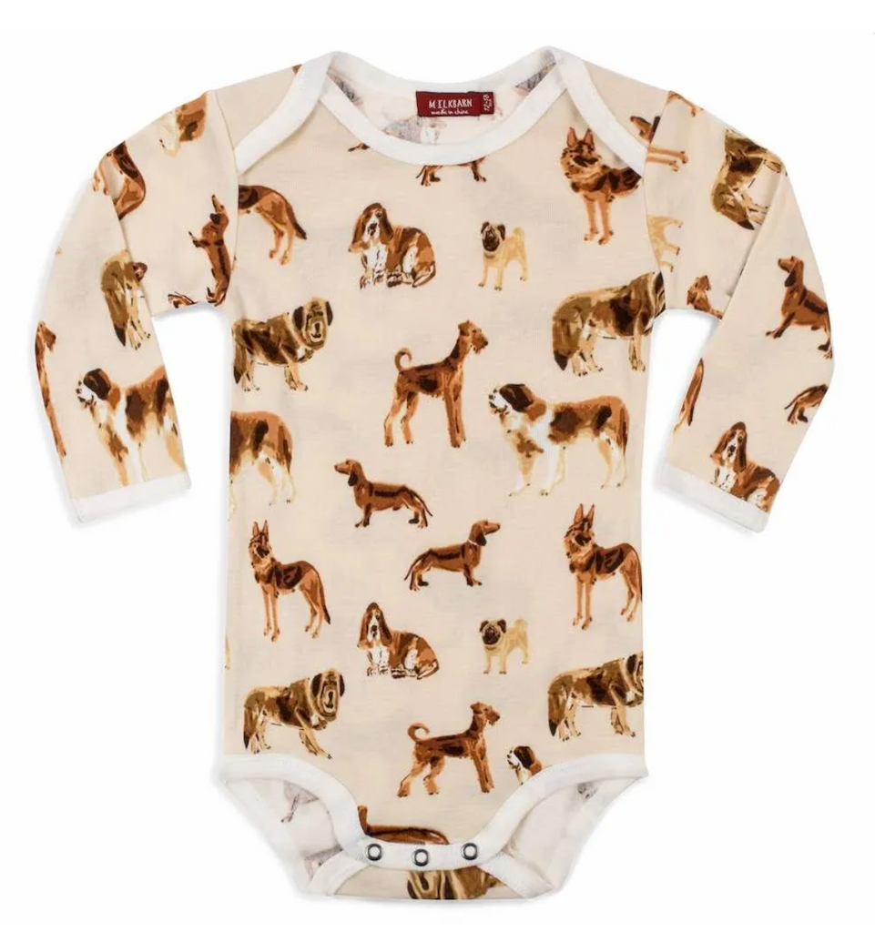 Natural Dog Organic Cotton Long Sleeve One Piece