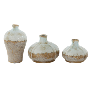 Distressed Terracotta Vases,