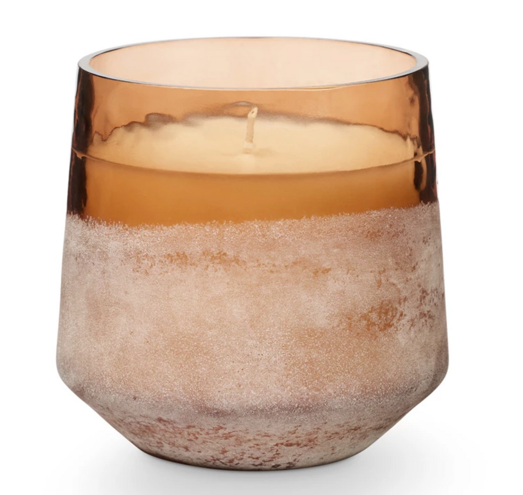 Large Baltic Glass Candle