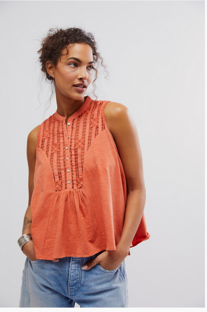 SUNKISSED TOP / RED MANGO FP