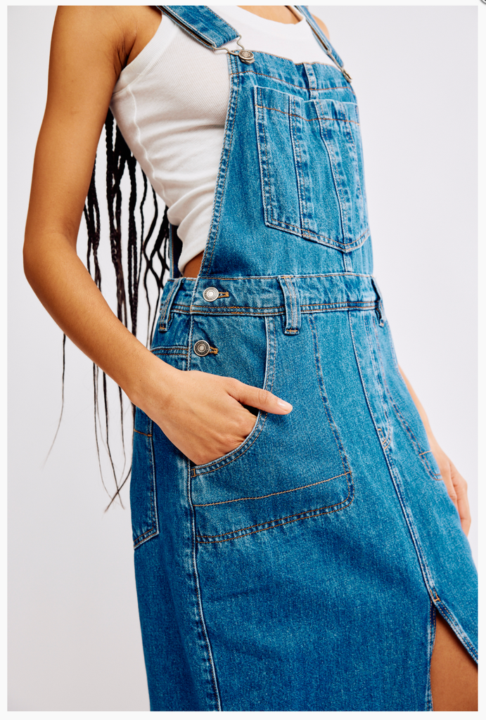 BARDOT DENIM SKIRTALL/FOLLOW YOUR HEART