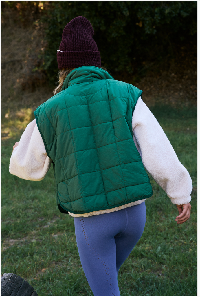 PIPPA PACKABLE VEST / VIRIDAN