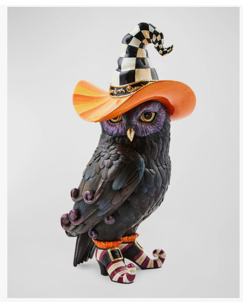 Witchy Owl Figurine