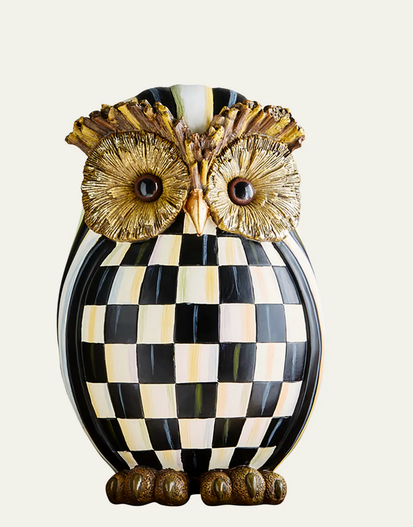 Courtly Check Owl