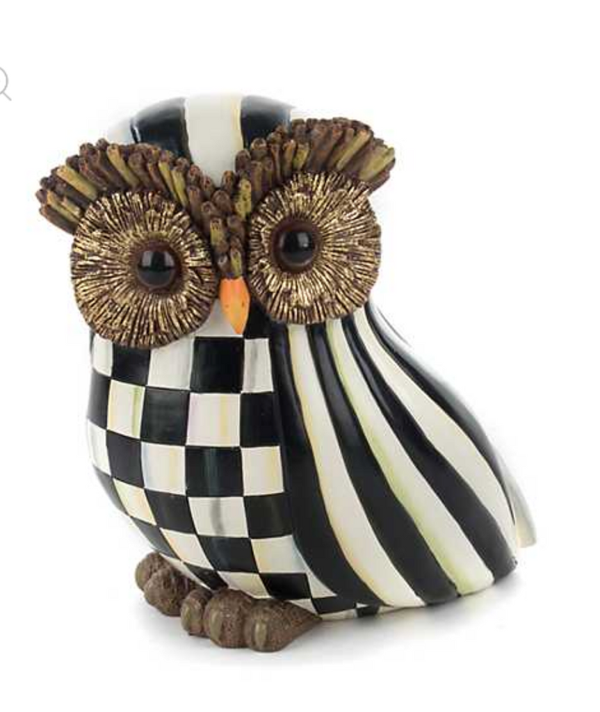 Courtly Stripe Owl