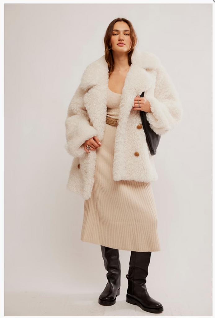 SOPHIE PEACOAT / BLANC DE BLANC