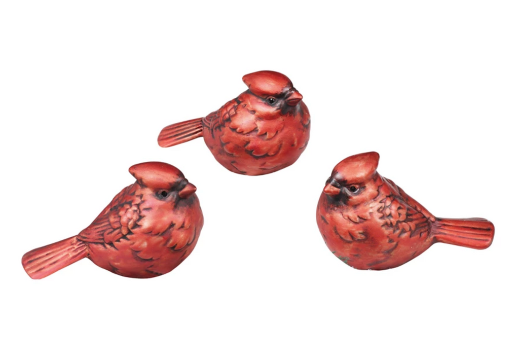 Ceramic Cardinal, 3 Styles