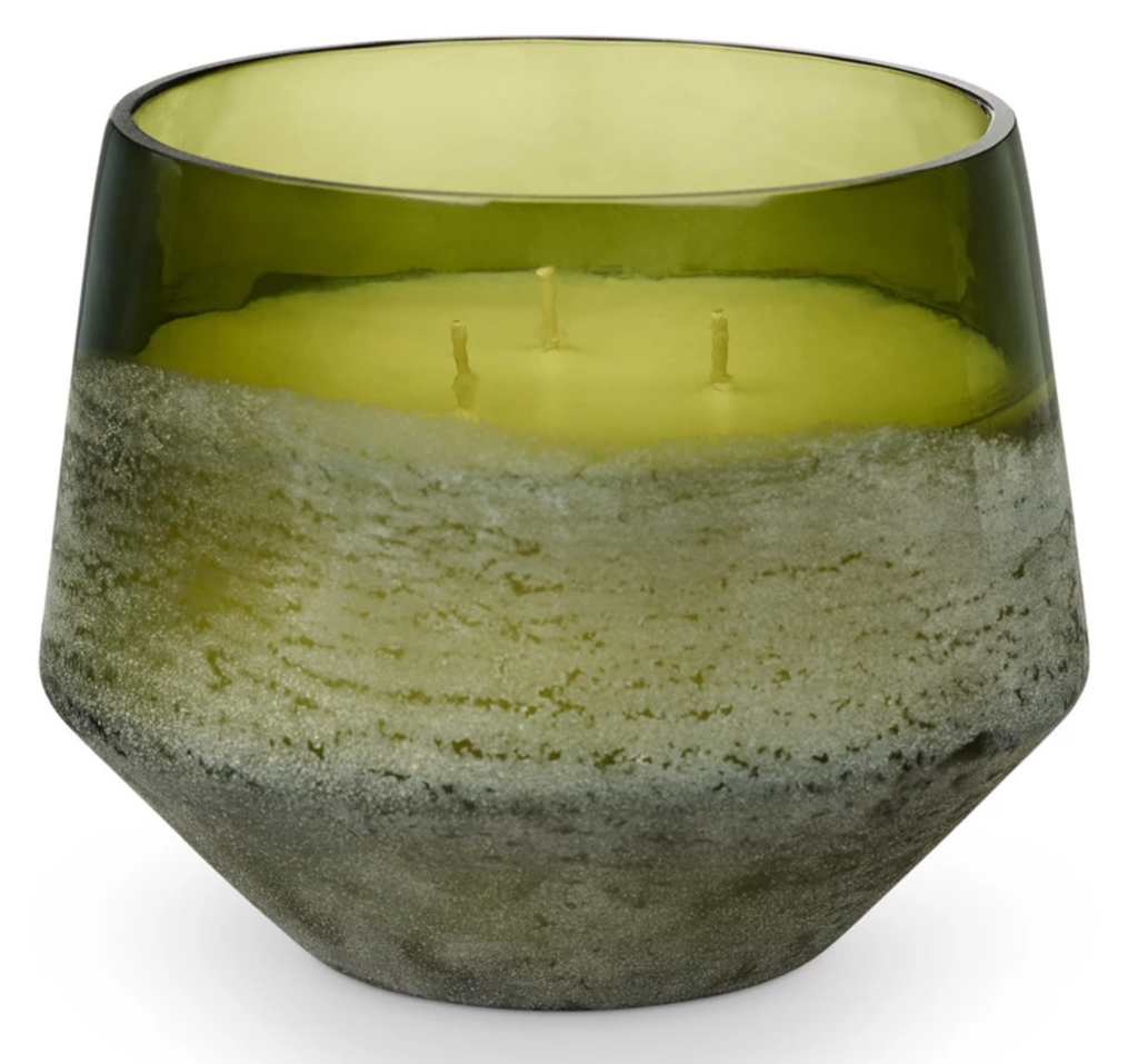 Balsam & Cedar Large Baltic Glass Candle 31 oz