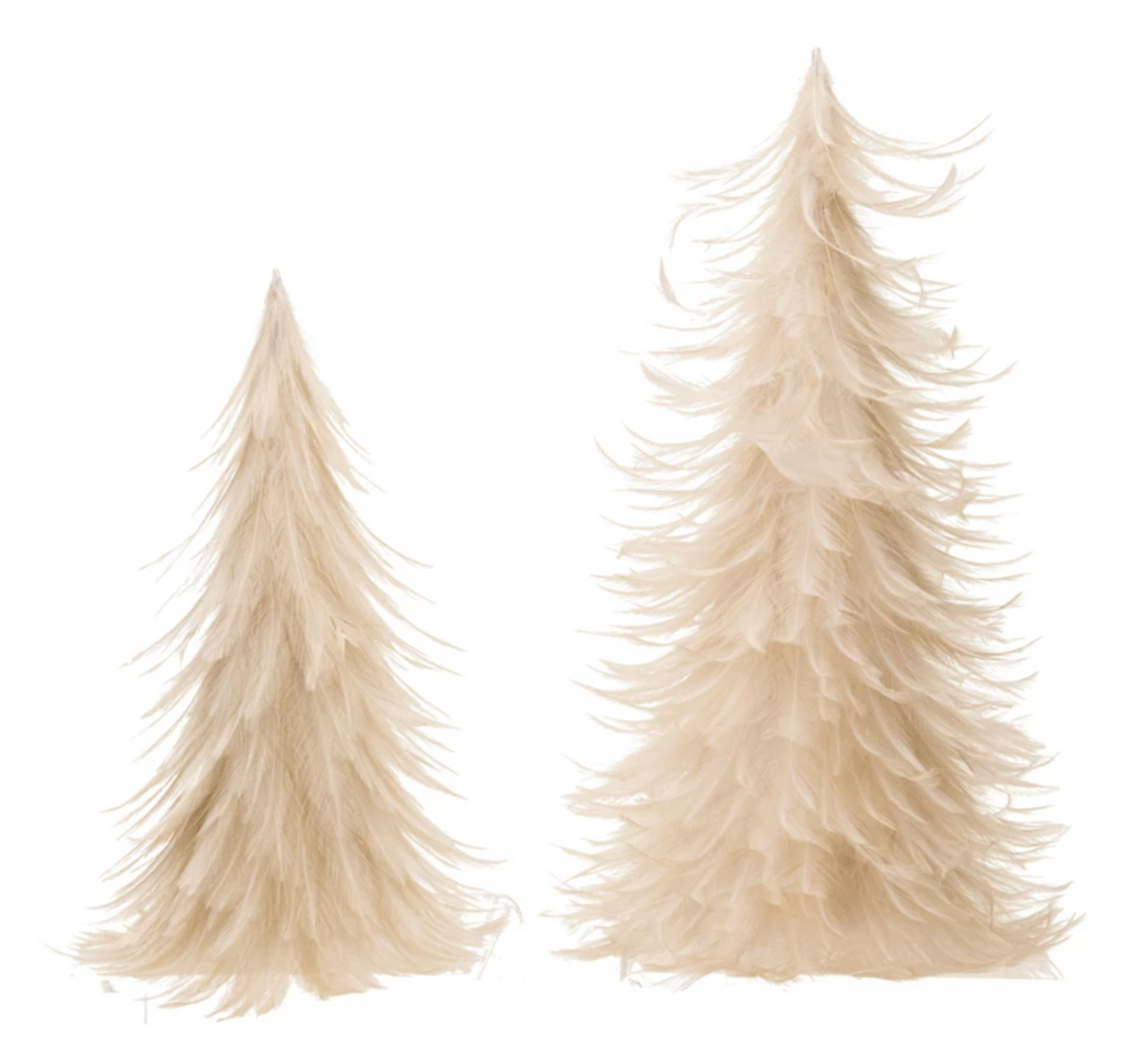 Feather Trees, Cream Color