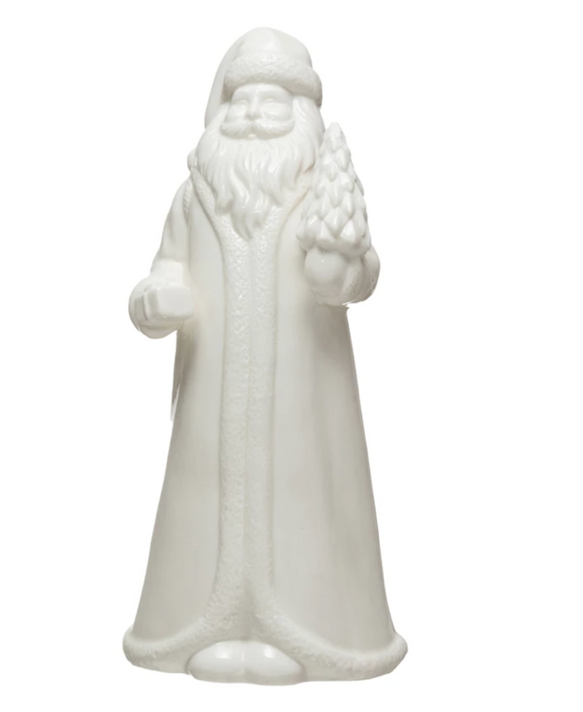 Stoneware Santa