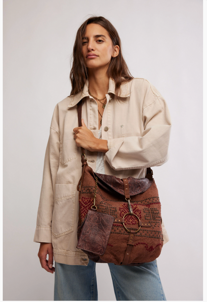 WTF TALIA BAG / DISTRESSED BROWN