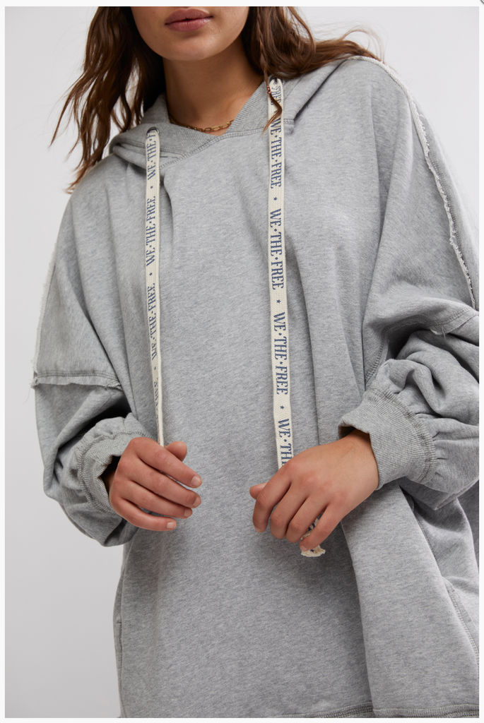 WE HOODIE / HEATHER GREY