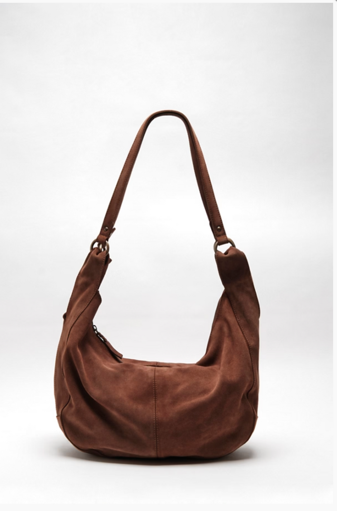 ROMA SUEDE TOTE / RUST