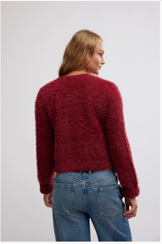 CELESTE CARDI / AGED RED