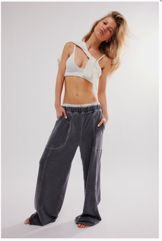 DONT WAIT UP LOUNGE PANT / BLACK