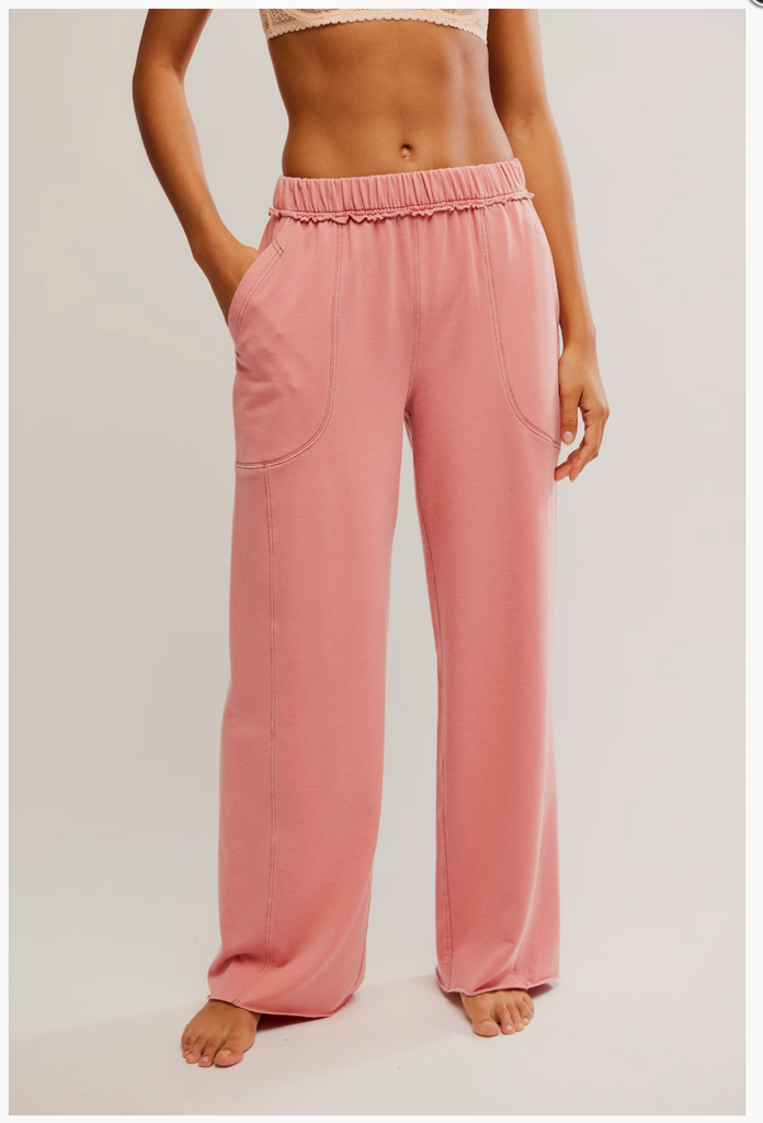 DONT WAIT UP LOUNGE PANT / ROSE DAWN