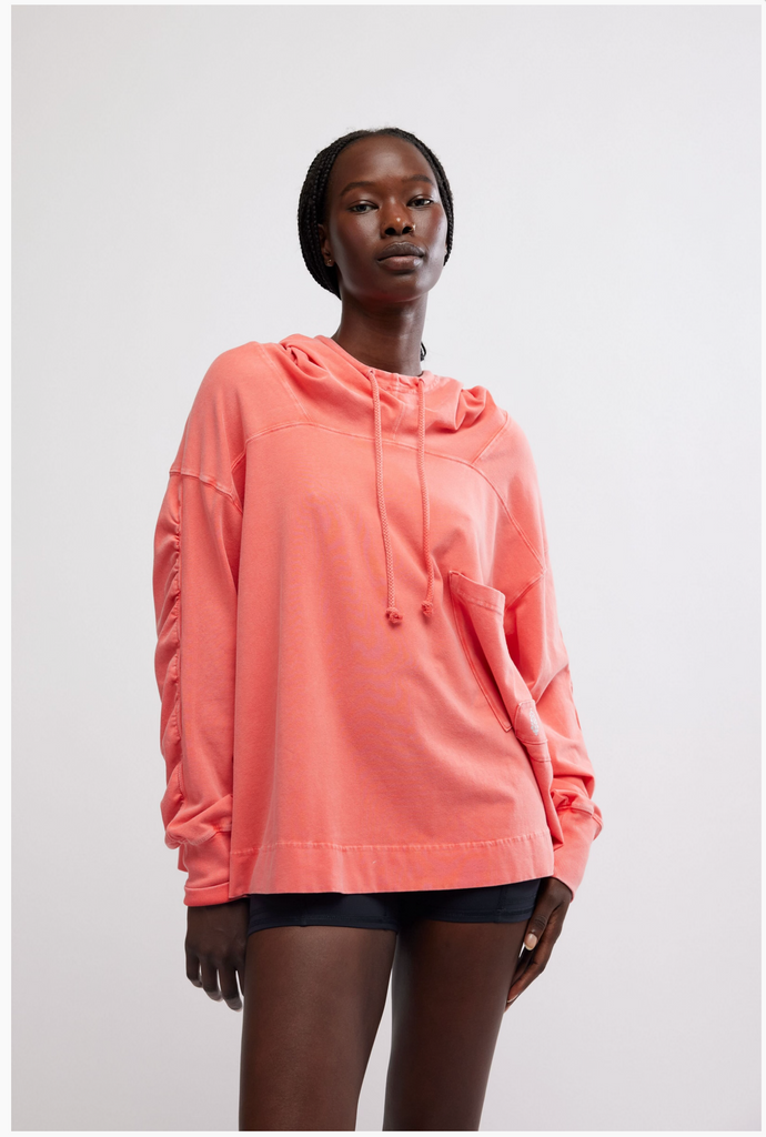 HOT SHOT HOODED LAYER CODDY / HIBISCUS