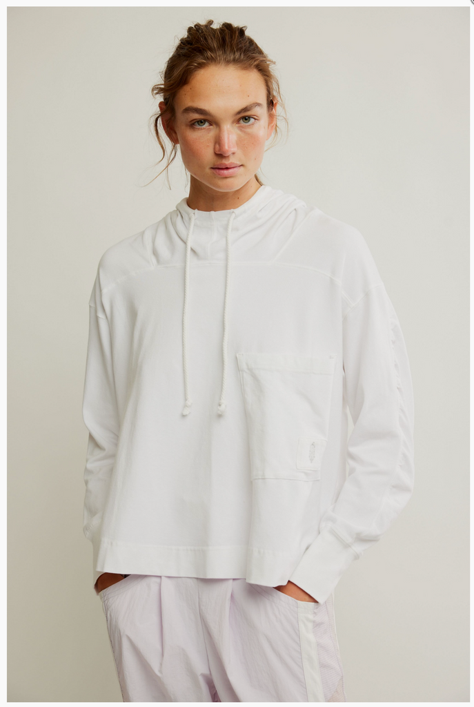 HOT SHOT HOODED LAYER CODDY / WHITE