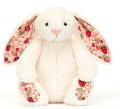 Jellycat Blossom Cream Bunny Berry