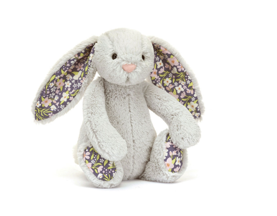 Jellycat Blossom Silver Bunny Bloom