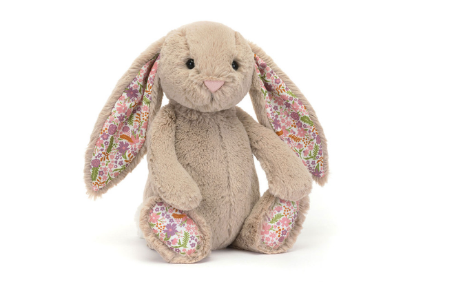 Jellycat Blossom Beige Bunny Petal