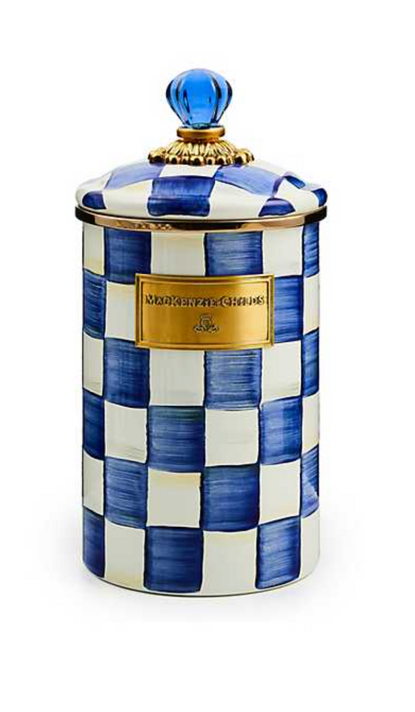 Royal Check Large Canister