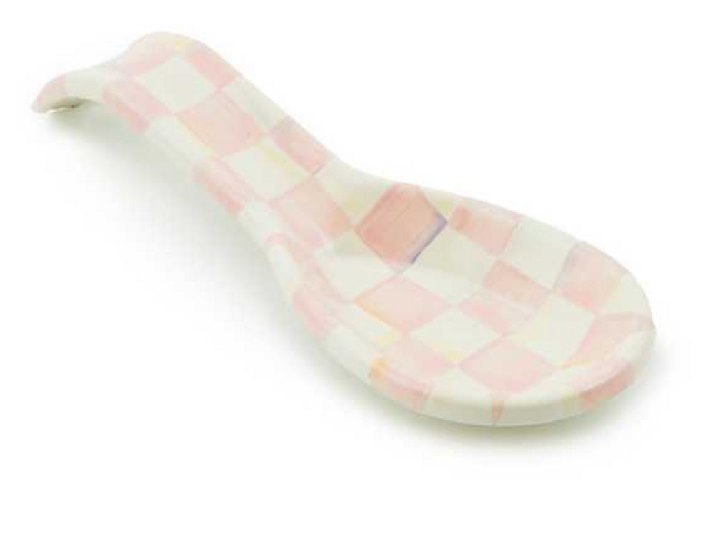 Rosy Check Spoon Rest