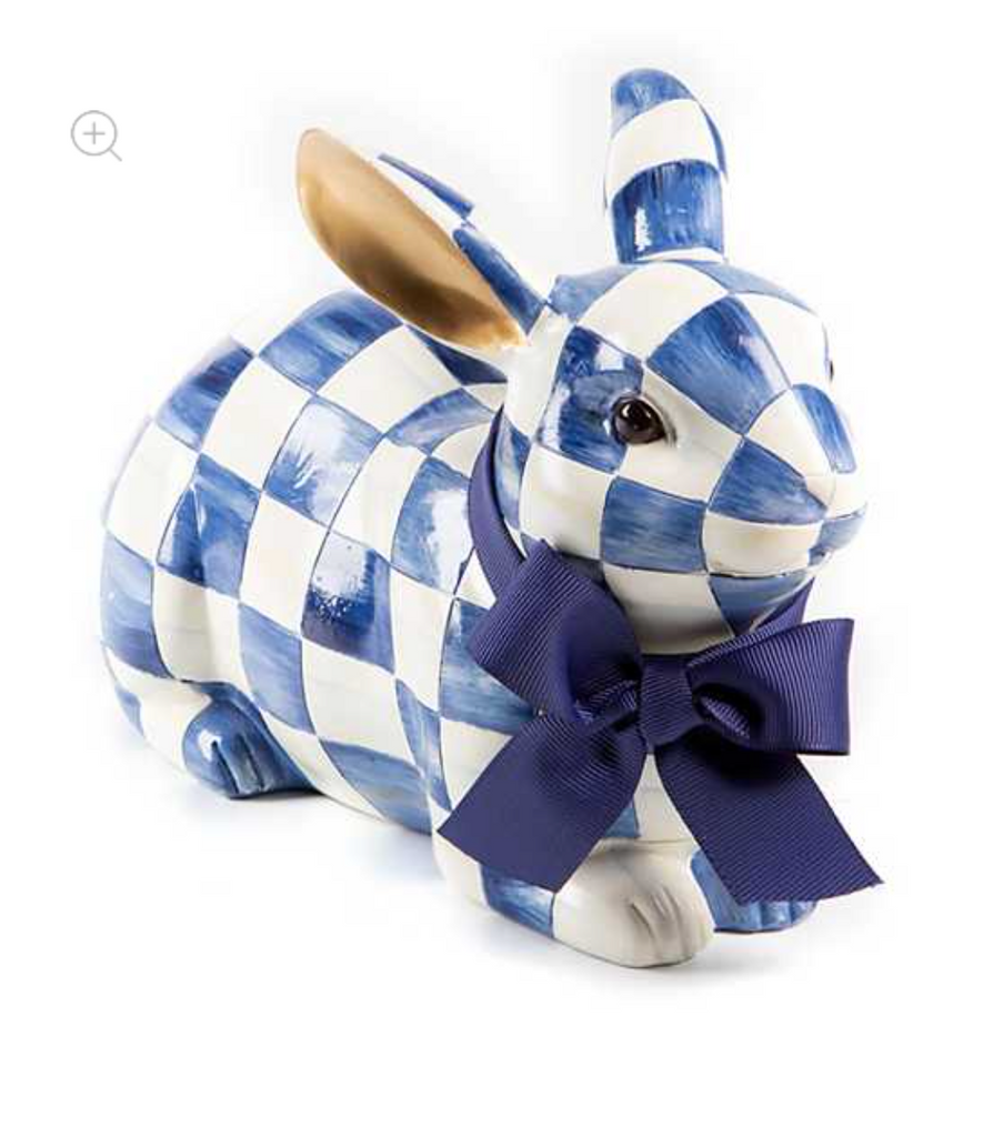 Royal Check Resting Bunny