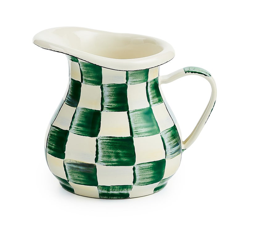 Enamel Creamer Emerald