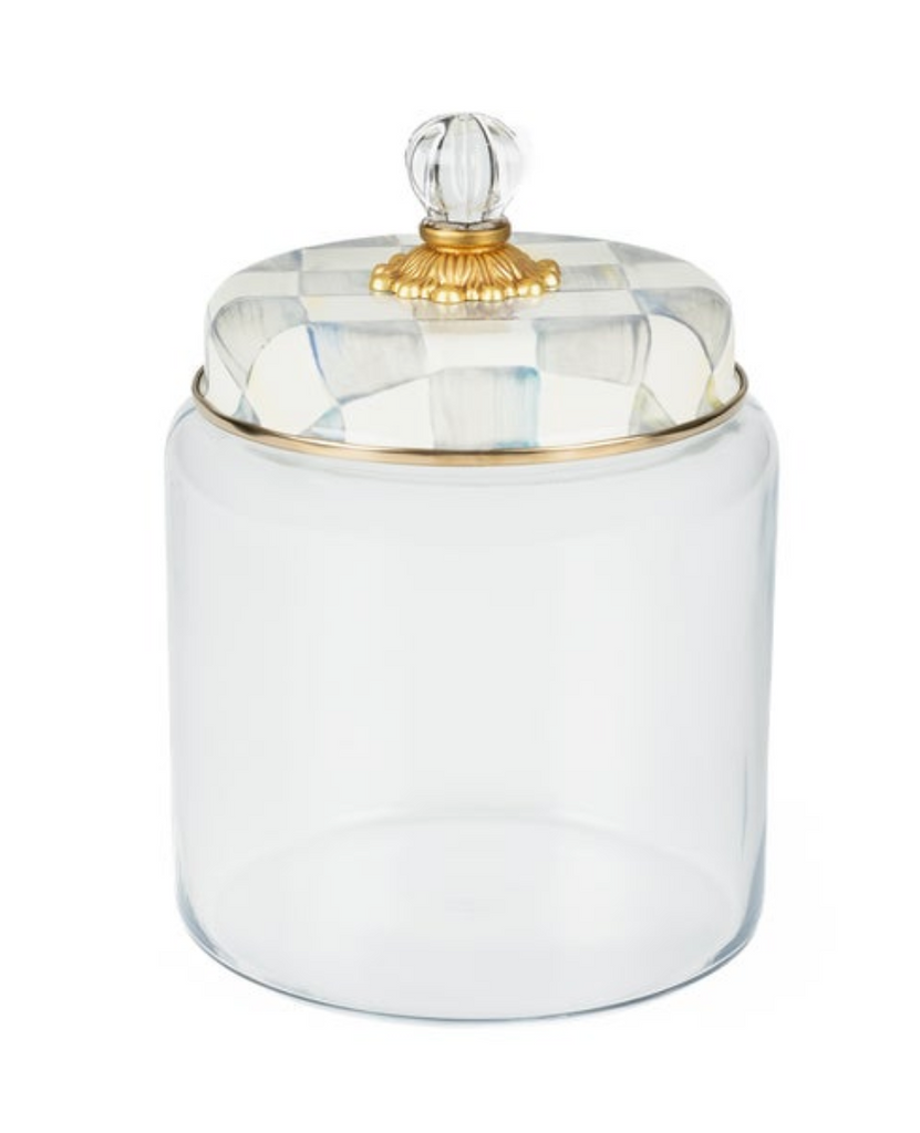 sterling check large kitchen canister