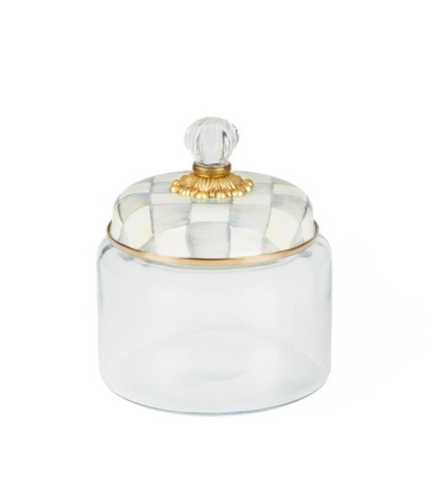 sterling check small kitchen canister