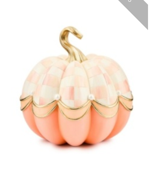 rosy check fairytale swag pumpkin