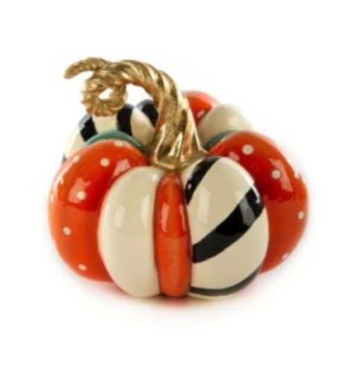 patchwork spice mini pumpkin