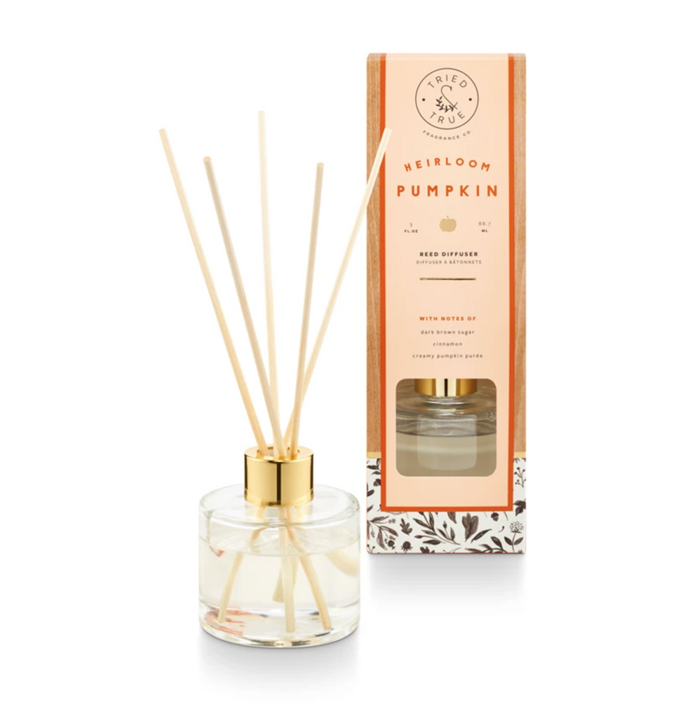 Pumpkin Reed Diffuser Tried & True Heirloom Pumpkin Reed Diffuser – Hallstrom Home