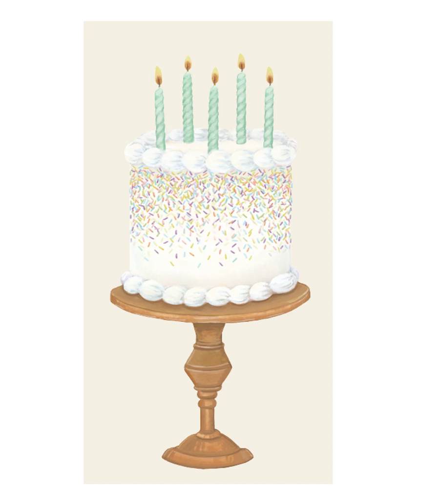 Birthday Cake Guest Napkins