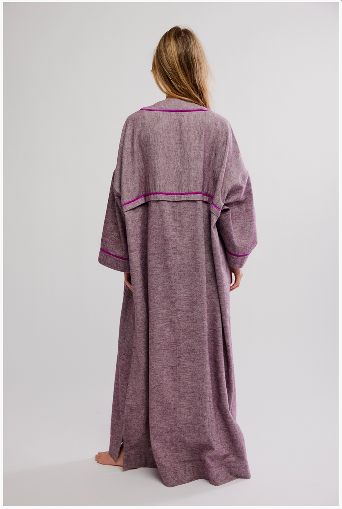 CLOSE TO HOME FLANNEL ROB / CACTUS FLOWER