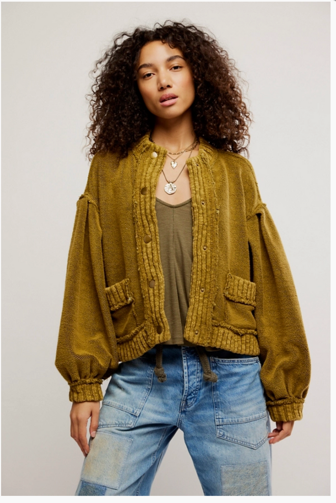CUTE IN THIS CARDI / FIR GREEN
