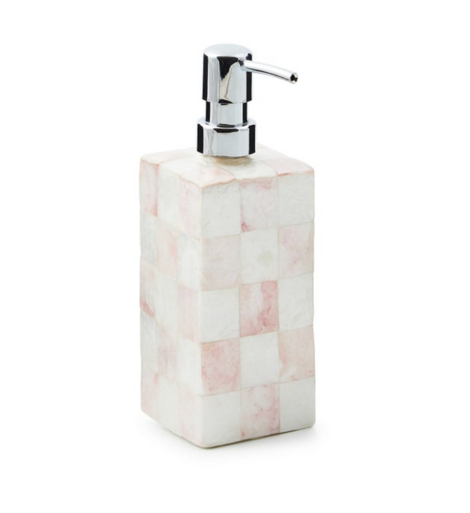 Rosy Check Capiz Soap Pump