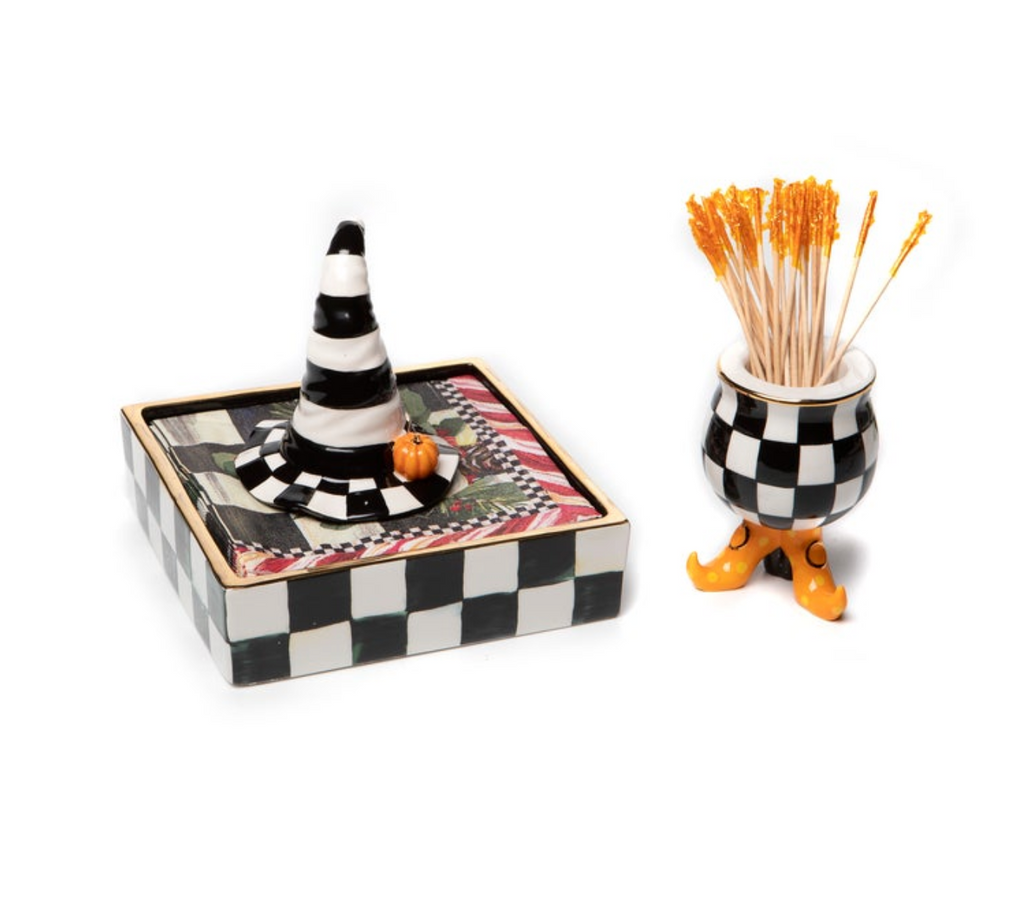 Courtly Check Cocktail Napkin Holder