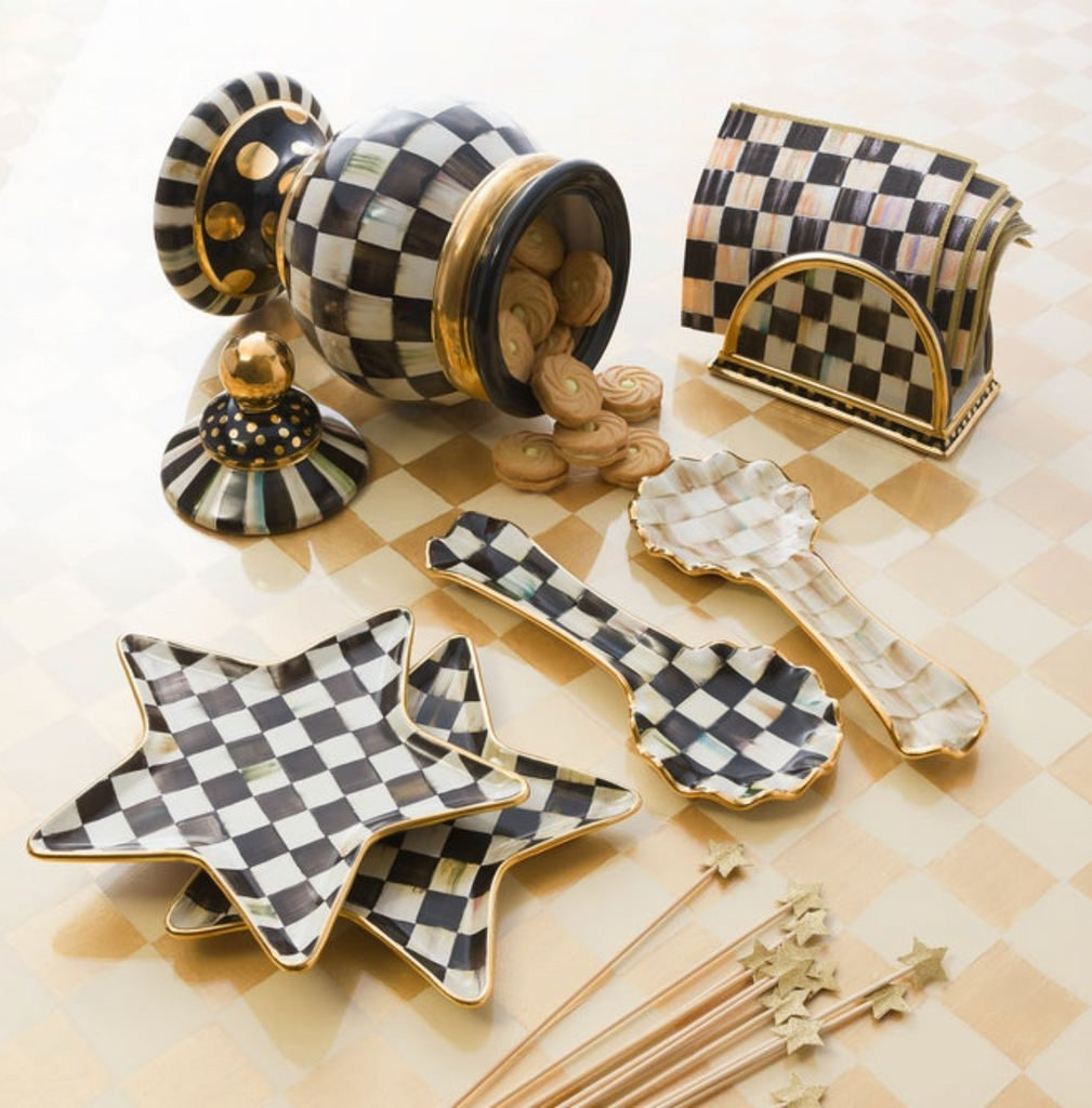 Courtly Check Luncheon Paper Napkins