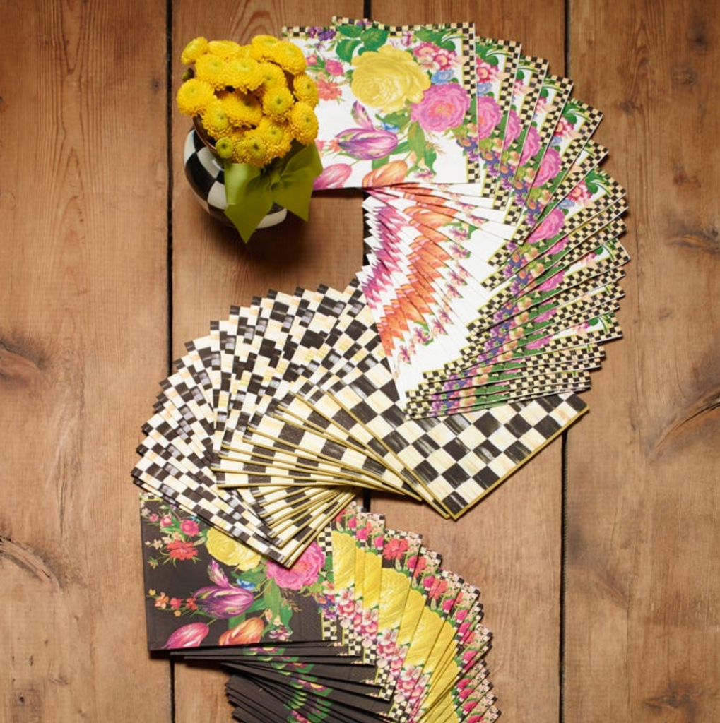 Courtly Check Dinner Paper Napkins