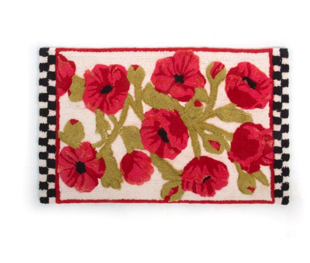 Poppy Bath Rug