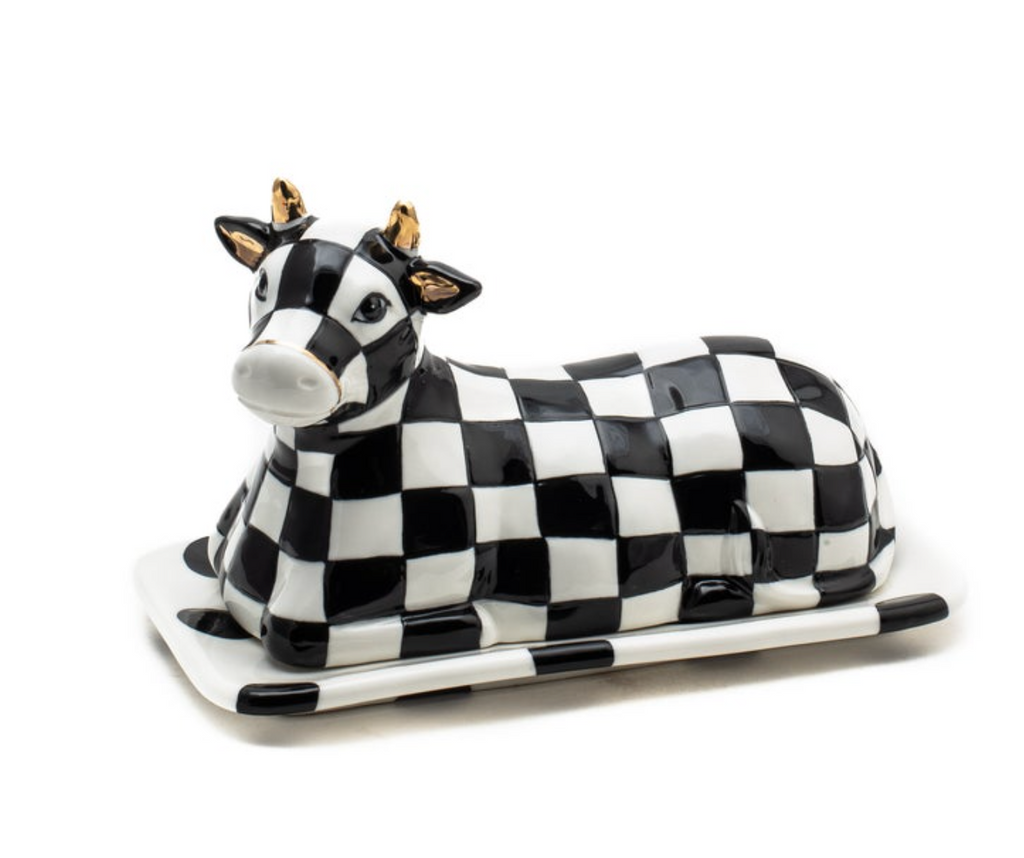 Cow Creamery Butter Dish