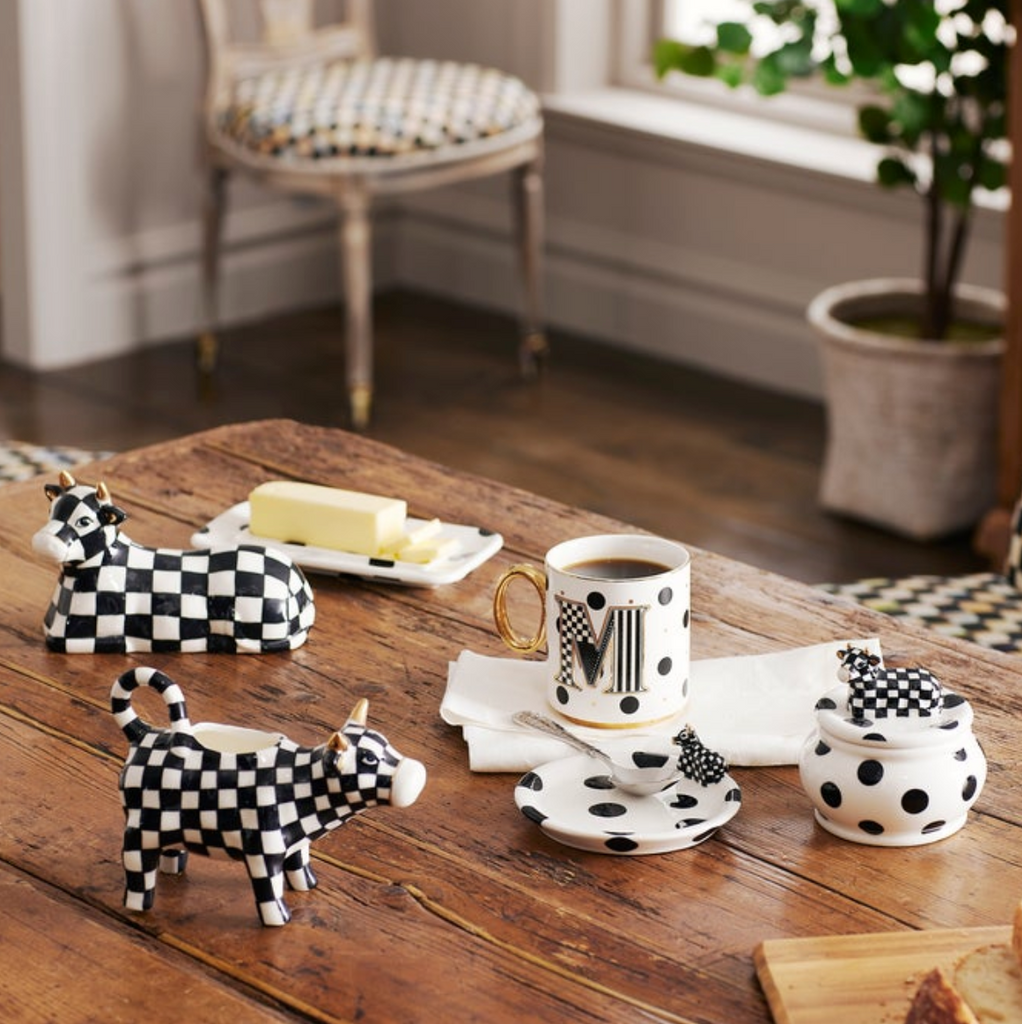 Cow Creamery Butter Dish