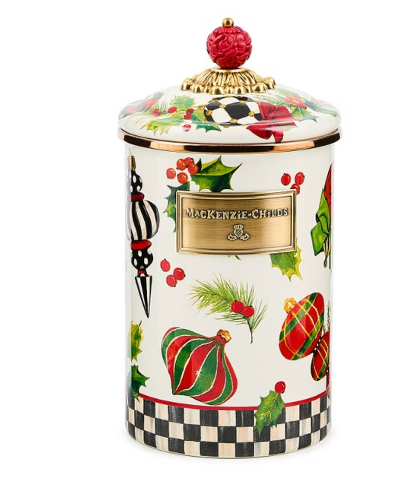 Deck the Halls Large Canister