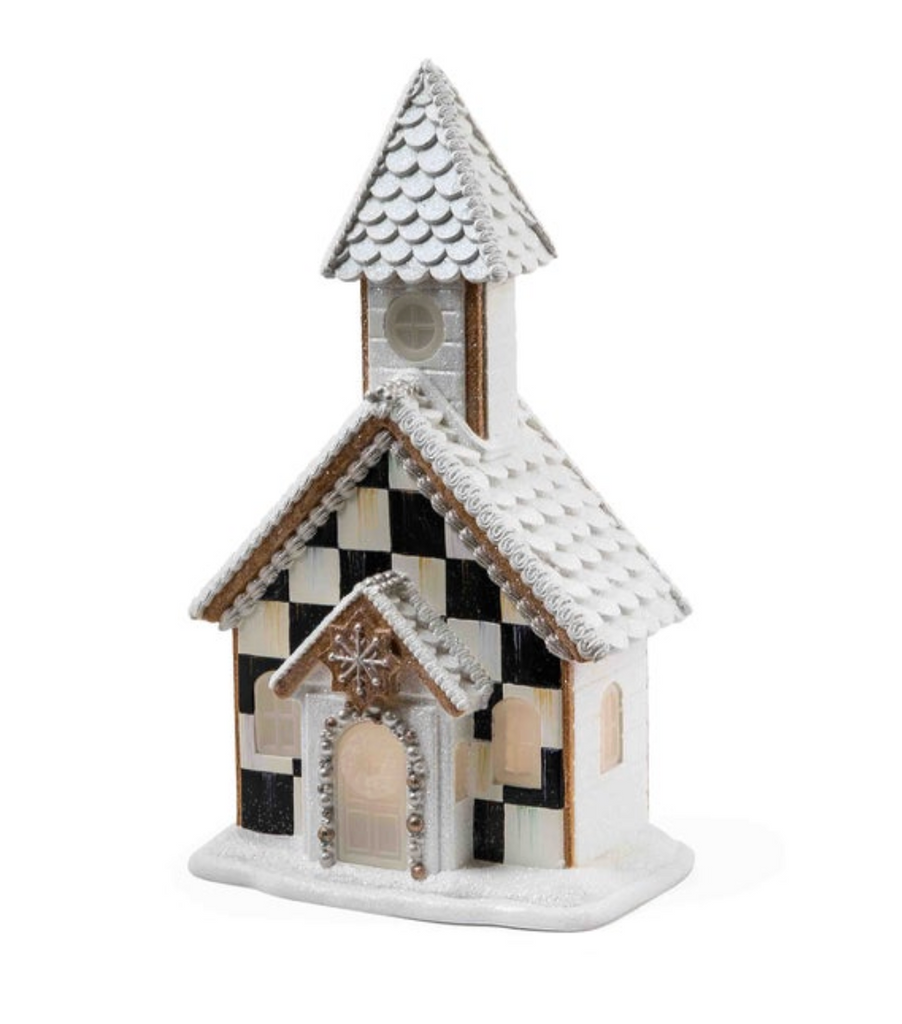 Gingerbread Illuminated Church