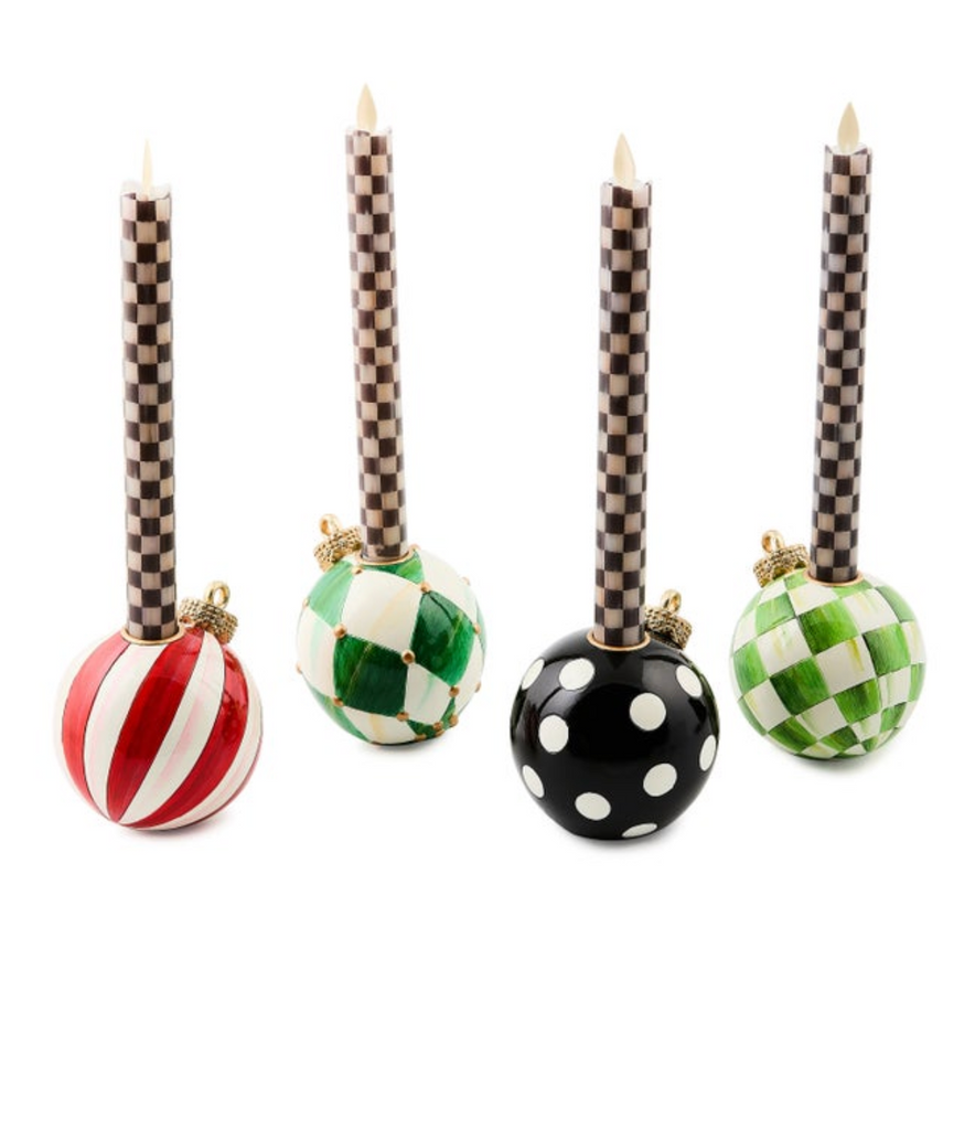 Check It Out Ornament Candle Holders Separate