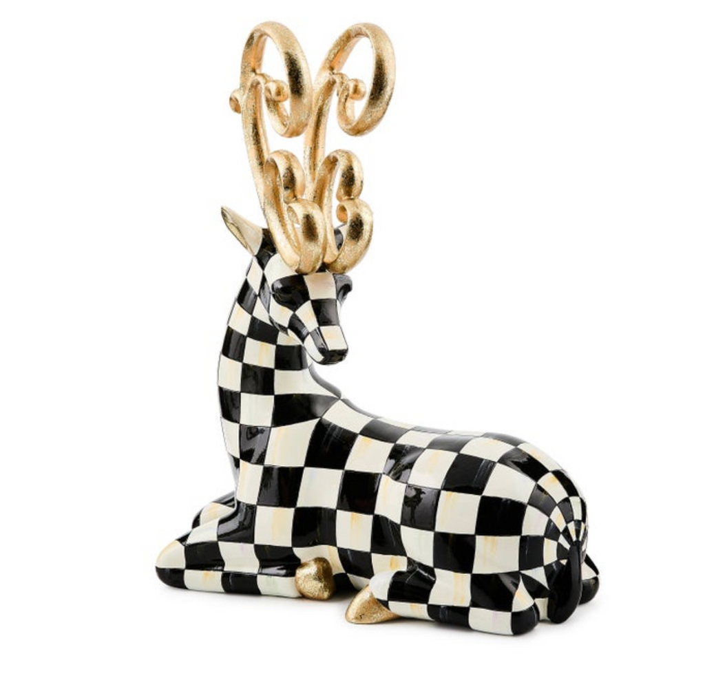 Courtly Noel Resting Deer