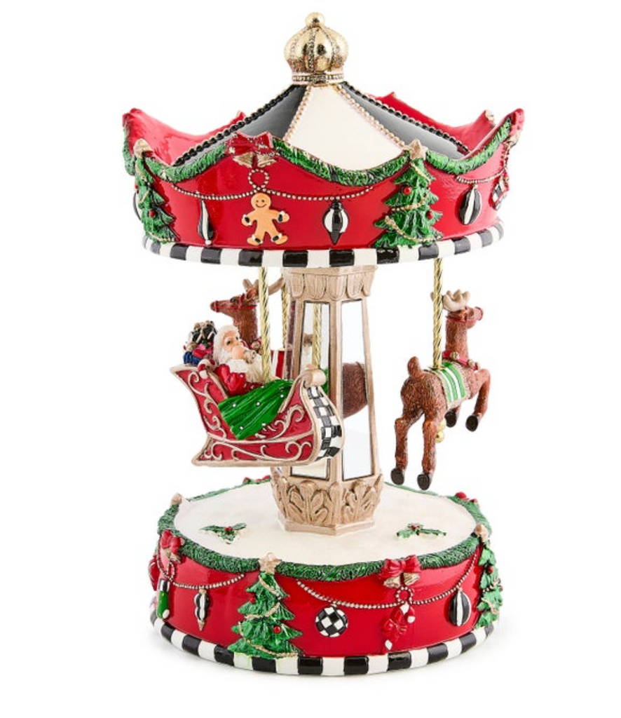 Mackenzie-Childs Christmas Carousel