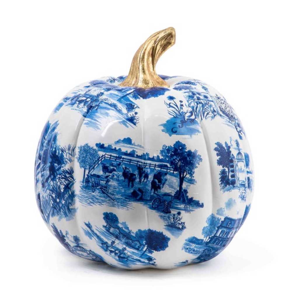 Royal Toile Large Pumpkin